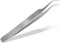InstrumenteNRW Zecken- und Splitterpinzette, 11,5 cm, Rostfreies Edelstahl, Klassisch, Silber