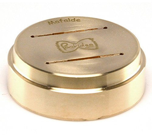 Pasta insert for Kenwood AT910 KAX 910 and Philips Pastamaker die, Bronze, bronze, Mafalde