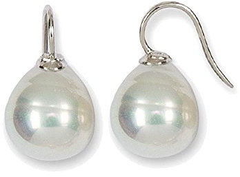 HEIDE HEINZENDORFF Perlhänger Weiss Medium, size: (BxH) 12 x 24 mm, Gold