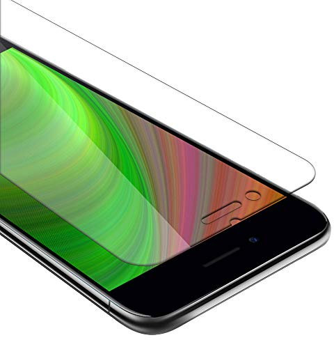 cadorabo Verre Trempé compatible avec Apple iPhone 7 / 7S / 8 / SE 2020 en HAUTE TRANSPARENT - Verre de protection d'écran trempé (Tempered) en dureté 9H avec 3D touch