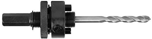 Mandrex | Quick Turn Sechskant Aufnahme für Mehrzweck Lochsägen ø 32 mm - 210 mm inkl. Hartmetall-Zentrierbohrer | MX200081TCB