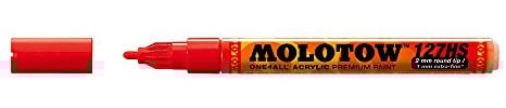 Molotow 127-HS Marker ONE4ALL, 2mm Spitze, 5,0ml, verkehrsrot