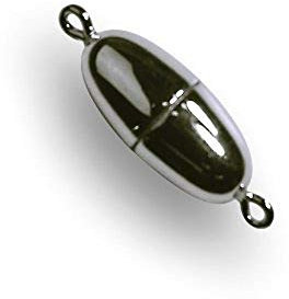 Knorr Prandell 2222548 - Magnetolive, Kunststoff glänzend, 17x8 mm, 1 Stück im Beutel, silberfarben