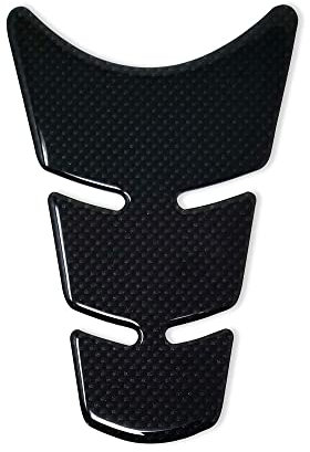 Paraserbatoio Tank Pad Adesivo 3D per Moto Slim Short Carbon, 11.5 x 16.5 cm