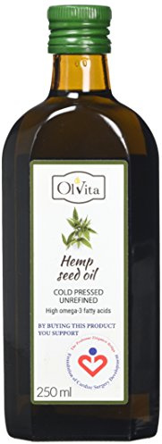 Olvita Raw Hemp Seed Cold-Pressed, Unrefined 250ml