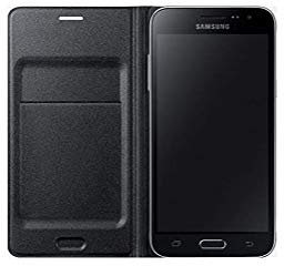 Samsung EF-WJ120 Coque de Protection pour téléphones Portables Étui avec Portefeuille Noir