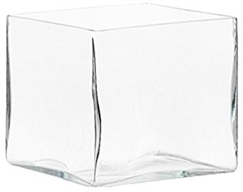 Cube en verre 25 x 25 cm