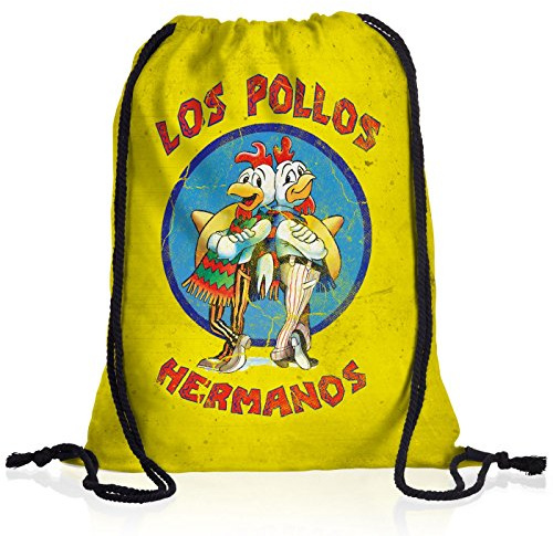 style3 Los Pollos Rucksack Tasche Turnbeutel Sport Jute Beutel, Rucksack Farbe:Motiv 1