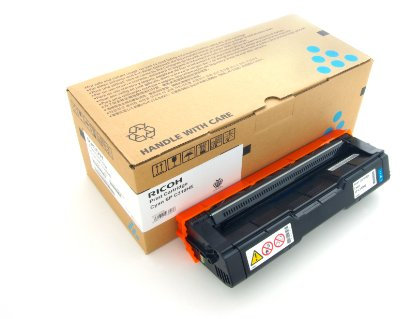 Ricoh 406480 Toner, Alta Resa All-In-One, Tipo C310HEC, Ciano