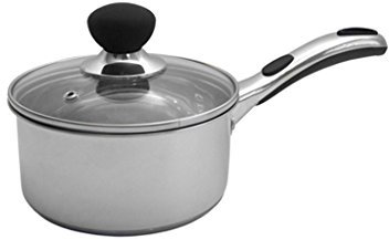 Sabichi 18cm Stainless Steel Saucepan with Lid - Induction Ready, Non-Stick, Easy Grip Handle - Perfect for Saucepan Sets