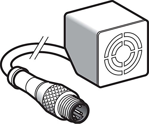 Schneider XS7T2DA214LD01 XS7-Indu. Näher.sch., 26x26x26, Kunstst., Sn 10mm, 12-48 V DC, M12