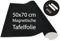 Cuadros Lifestyle Tafelfolie 70 x 50 cm | Magnetisch und selbstklebend - Vinyl- Kreidefolie | Magnettafel | inkl. Kreide + Neodym-Magnete | Tafel 70x50 cm Schwarz