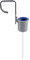 Bestway Flowclear Skimmer para Montaje en Pared | Limpia Piscinas sobre el Suelo | Atrae escombros flotantes, Talla única, Gris