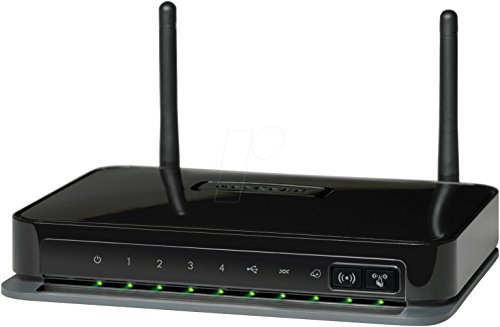 Netgear DGN2200B-100GRS Modem DSL sans Fil Noir