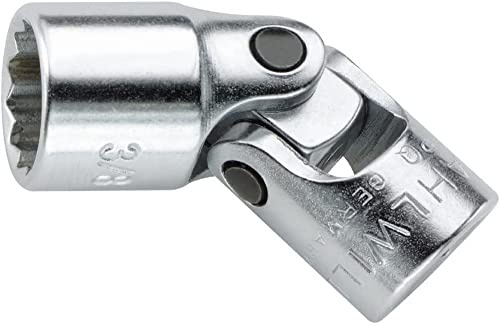 STAHLWILLE Nr. 402a Gelenk-Steckschlüsseleinsatz 6,3 mm (1/4) Schlüsselweite 11/32 L.35 mm AS-drive, HPQ-Hochleistungsstahl, verchromt
