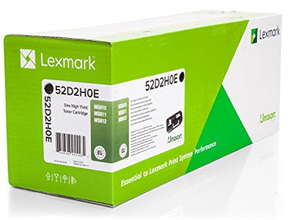 Lexmark Toner Black Pages: 25.000, 52D2H0E