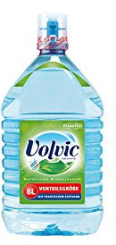 Volvic Mineralwasser Naturelle 380227, Inhalt 8, 0 l