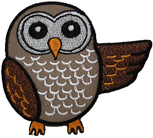 Eule Owl Aufnäher Flicken Bügelbild Aufbügler Patch Rockabilly Stick Tattoo, C1006