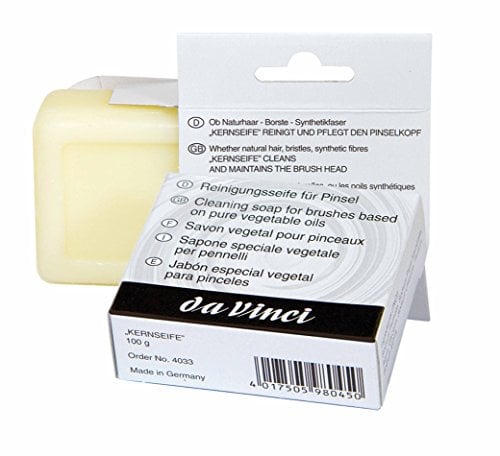 da Vinci Kernseife, Borsten, weiß, 100g