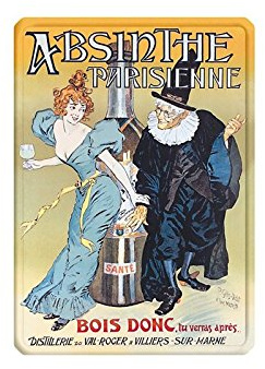 Éditions Clouet 29177 Plakat, Motiv: Absinthe Parisienne