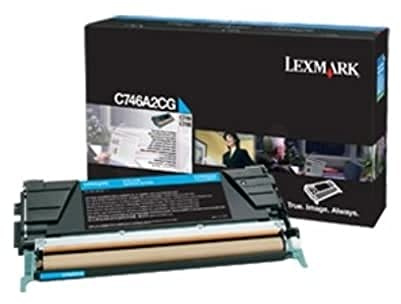 Lexmark C746A3CG Tintenpatrone für C746/C748 Cyan