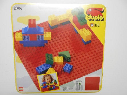 LEGO DUPLO 2306 Rote DUPLO Bauplatte 384mm x 384mm [Spielzeug]