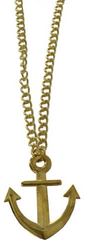 PARTY DISCOUNT Kette Anker, Gold