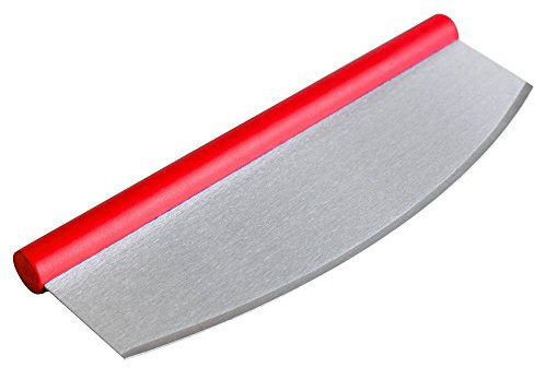 KamadoJoe Pizzastein Pizzaschneider rot