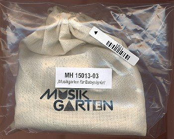 Instrumentenpaket mit grünem Tuch für Babys (Rassel-1 Paar Klanghölzer-Nylontuch) Percussion Instrumente