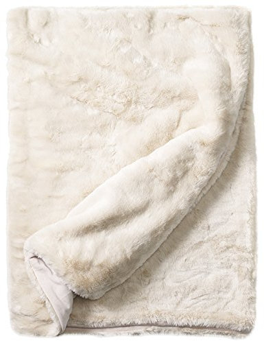 Newport Whistler 3620-10 Überwurf, Polyester, 180 x 130 cm, weißer Fuchs