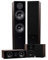 Fluance Elite High Definition Surround Sound Home Theater 5.0 Channel Speaker System including Floorstanding Towers, Center Channel and Rear Surround Speakers - Natural Walnut (SXHTBW)