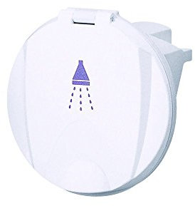NUOVA RADE Boitier douchette blanc + flexible 3 m Modele