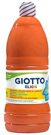Gouache liquide 1 litre Giotto Orange