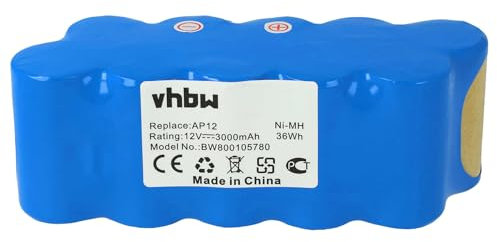 vhbw Akku kompatibel mit Gardena 2252, 2225, 2220, 2263, 2262, 2255, 2253, 2264, 7/25 Grasschere, Strauchschere (3000mAh, 12V, NiMH)