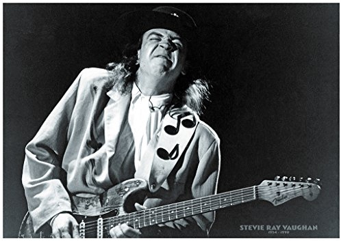 STEVIE RAY VAUGHAN POSTER 1954 - 1990