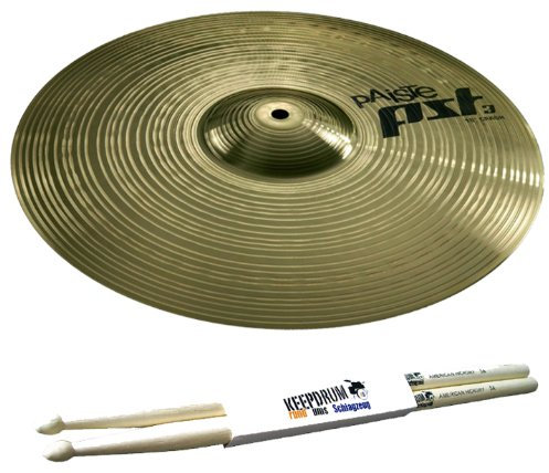 'Paiste PST 3 16 Crash + 5 a baquetas Keepdrum