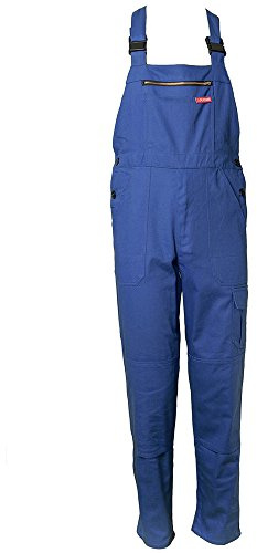 Planam 0171046 BW 290 Cargo-Latzhose, Kornblau, Größe 46