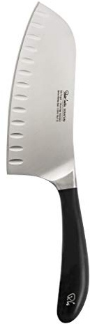 Robert Welch Signature Deep Santoku Knife, 17 cm - Multi Award Winning British Design - Crafted from German 1.4116 Stainless Steel. Suitable for fine Slicing and Dicing.