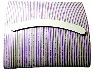 KM de Nails 50 x blanca profesional limas 100/180 curvada Lima de uñas fabricado en Alemania Top calidad