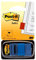 Post-it Flags, 50/Dispenser, 1 Dispenser/Pack, 1 in Wide, Blue (680-2)