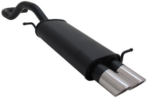 Novus Sportauspuff Gruppe N 2x76mm SR-Design