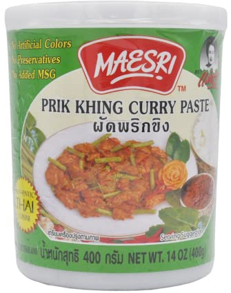 Thai Prik Khing curry paste (400g by Mae Sri)