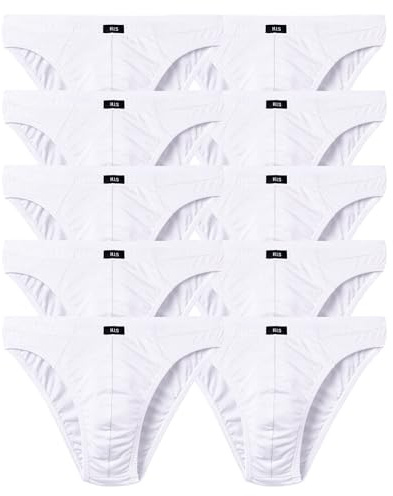 H.I.S Herren Slip | Komfortbund, Baumwoll-Mix: Elastisch & formstabil, figurbetonter Schnitt