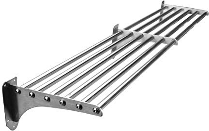 Lacor 56412 – Edelstahl-Röhrenregal, 400 x 1200 mm | Aus lebensmittelechtem Edelstahl gefertigt; hohe Korrosionsbeständigkeit und Haltbarkeit im täglichen Gebrauch