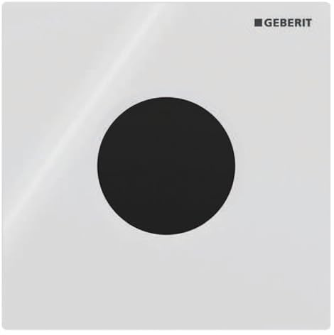Geberit HyTronic UR-Strg. Sigma01 weiss alpin Zink-Druckguss beruehrungslos IR/Batterie 116031115