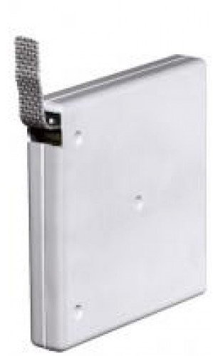 Gurtwickler Aufputz, Eckig weiß ohne Gurt, Wandmontage