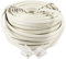 sourcing map RJ11 Extension Cord Cable, 15M 49ft RJ11 6P4C Telephone Extension Cable Phone Line Wire with Standard RJ11 Plug for Landline Telephone Modem & Other Devices, Grey White