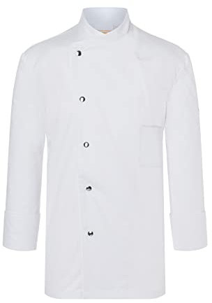 Karlowsky Herren Kochjacke Lars 65% Polyester, 35% Baumwolle weiß Größe 60