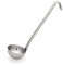 WAS 2086 090 Louche en Acier chromé avec Manche Court 9 cm de diamètre, 25 cm de Longueur, 0,200 l