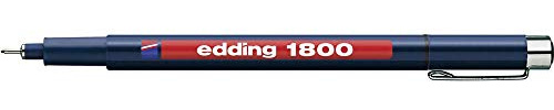 EDDING 1800-03-001 Faserzeichner profipen - 0,35 mm, schwarz